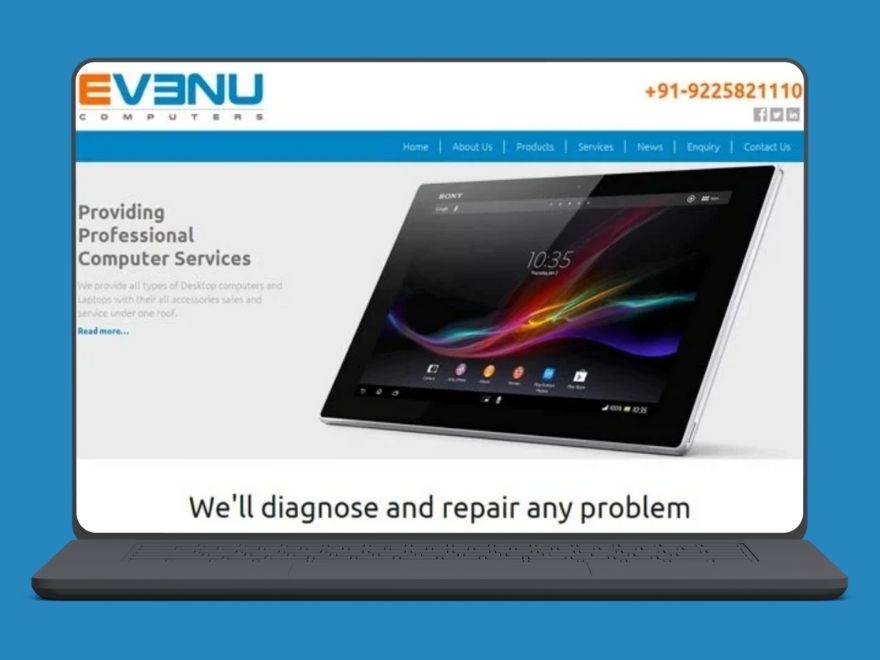E-VENU Computers portfolio by Intellect Systems