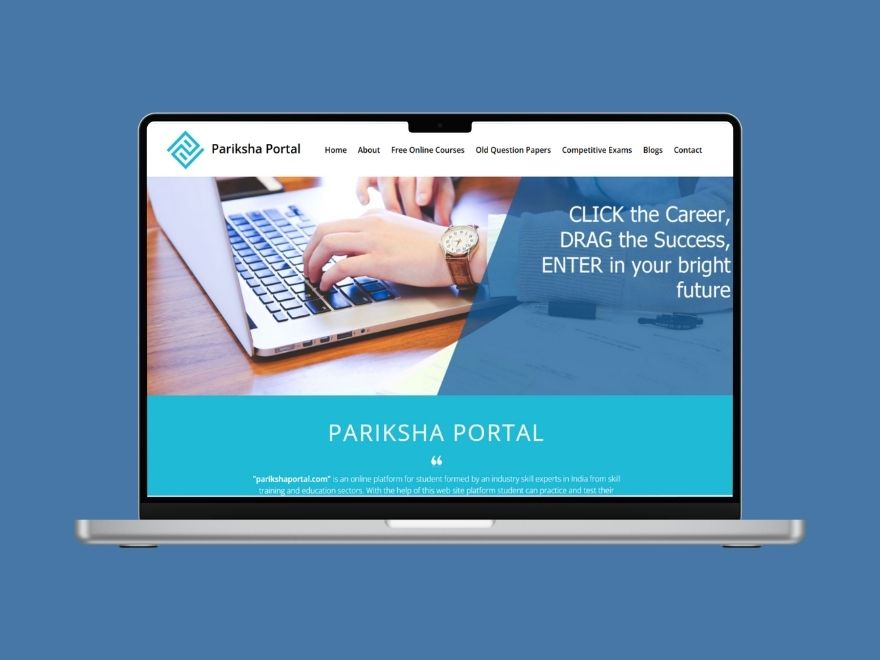 Pariksha Portal portfolio by Intellect Systems