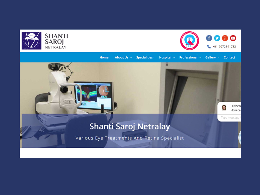 Shantisaroj Natralaya portfolio by Intellect Systems